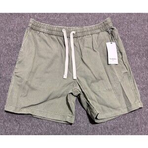 Goodfellow & Co Men's Shorts Vintage Pull Up 7' Inseam Green Medium